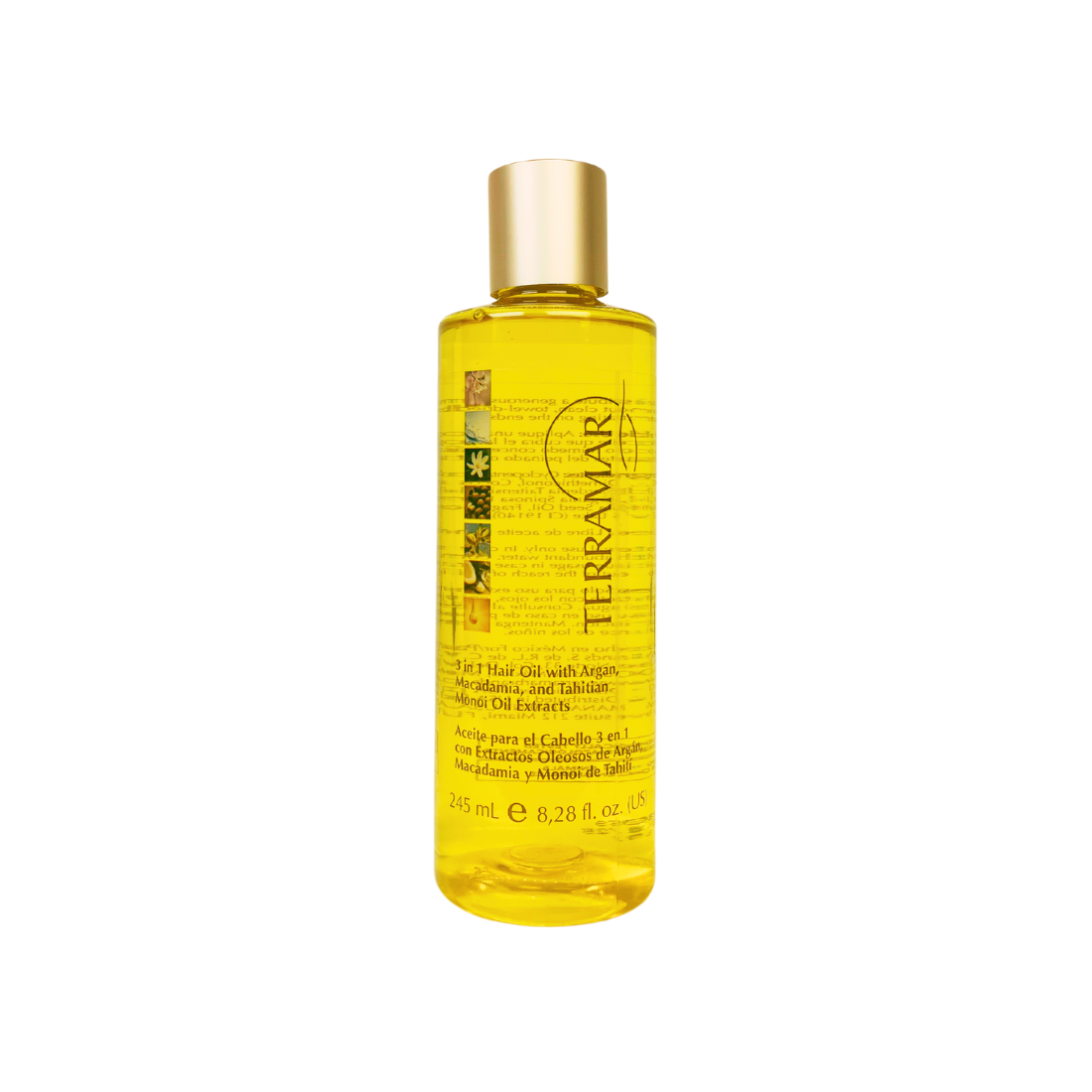 Terramar Argan & Macadamia Oil – 3 in 1; Hydrate, Repair & Nourish Hair & Skin