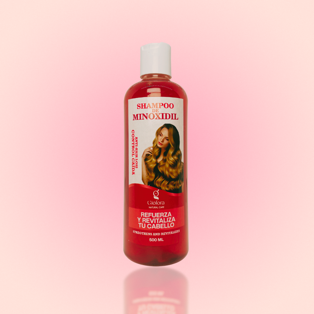 Giofora Minoxidil Shampoo 3% – Regenerate Healthy Hair Growth for Women