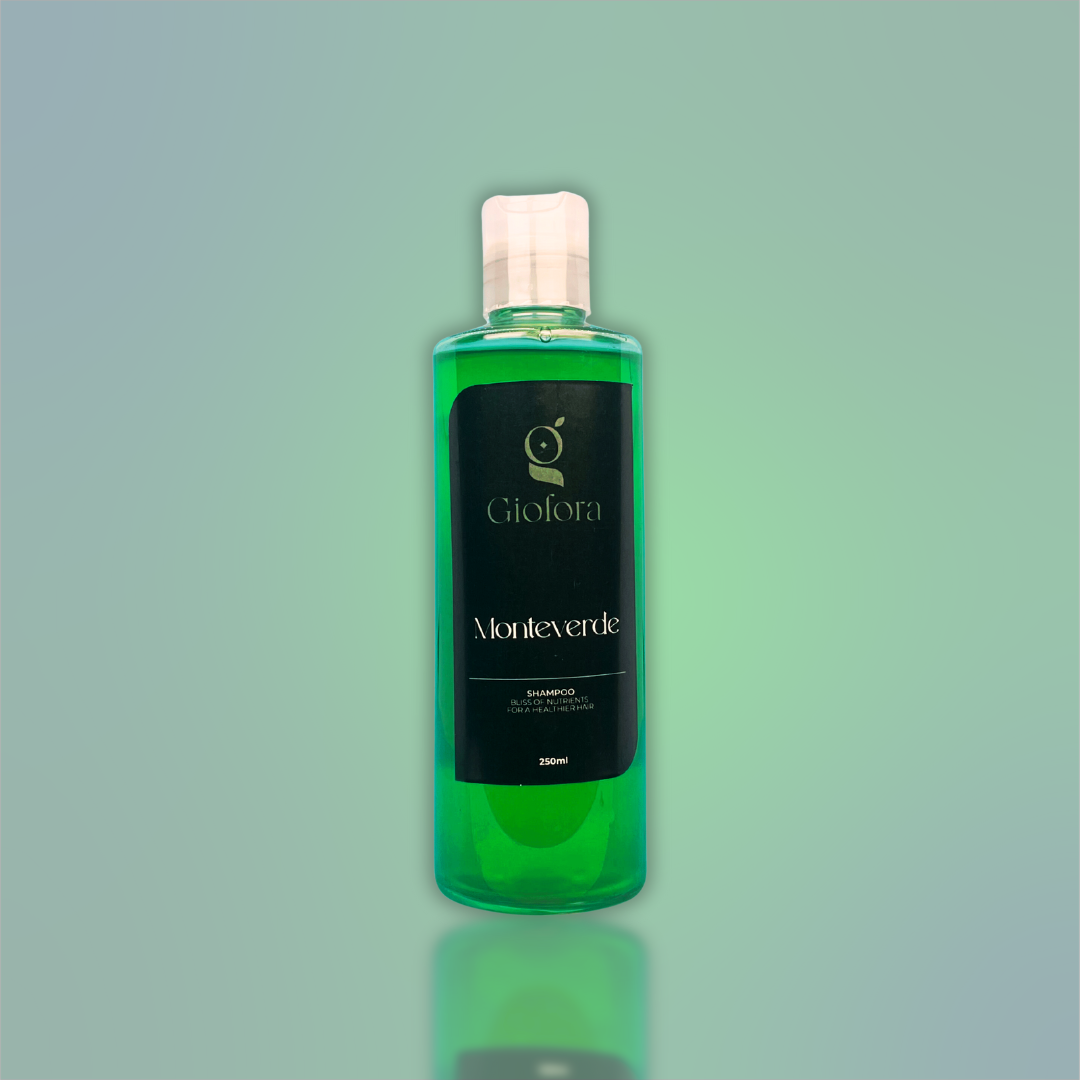 Giofora® Monteverde Organic Shampoo – Eco-Friendly and Plant-Based for Healthy Hair