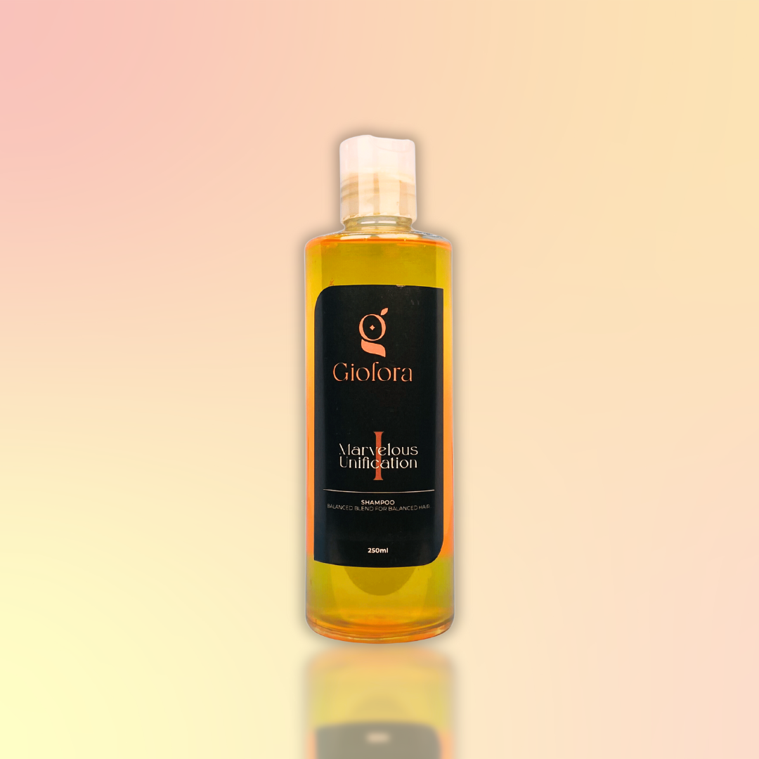 Giofora® Organic Shampoo: Marvelous Unification I/ Plant-Based, Cruelty-Free & Eco-Friendly 250ml.