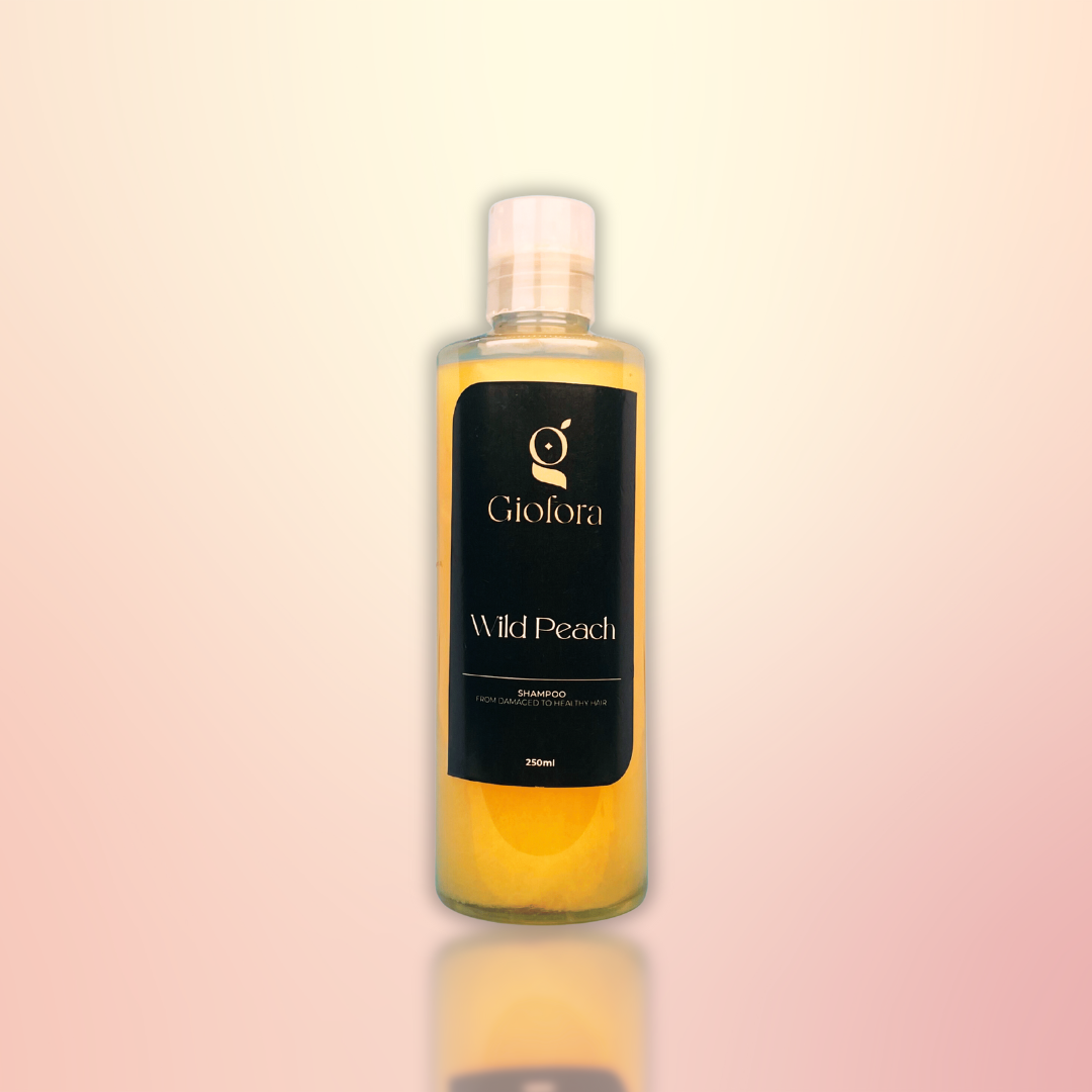 Revitalize Your Hair with Wild Peach Organic Shampoo by Giofora® – Natural Formula