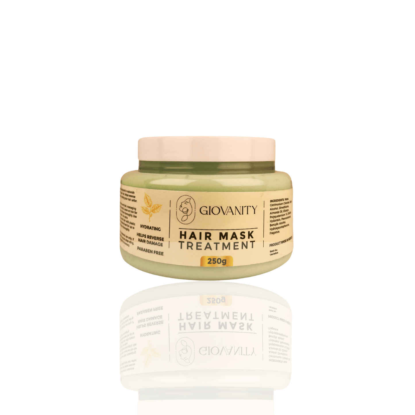 Almond Oil Mask: Deeply nourishes and repairs hair, leaving it soft and shiny.