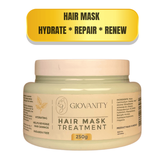 Giovanity Organic Hair Mask: Cruelty-Free & Eco-Friendly 250gr.