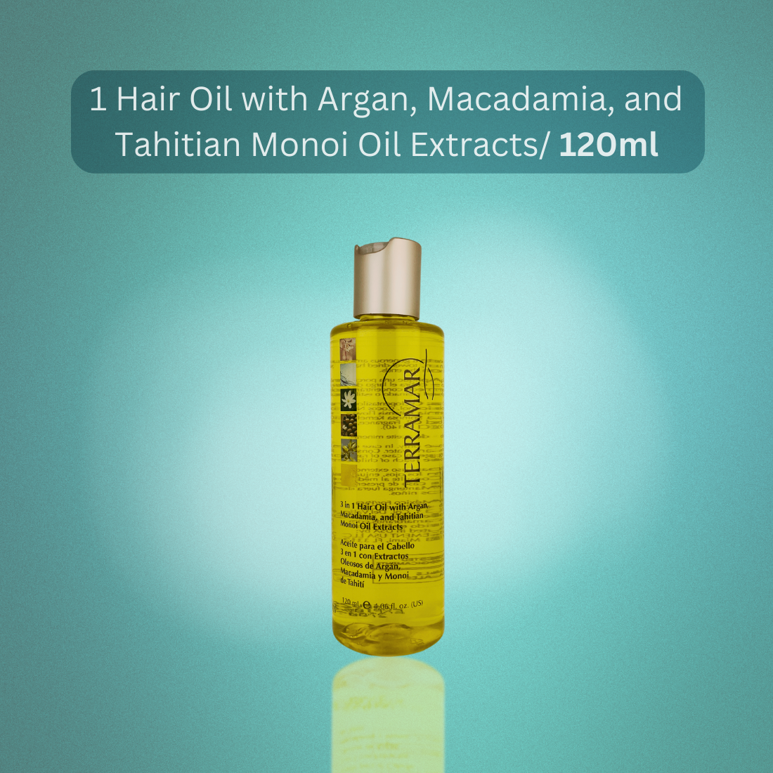 Terramar Hair Care Special Offer: Shampoo, Intensive Mask & Hair Oil with Argan