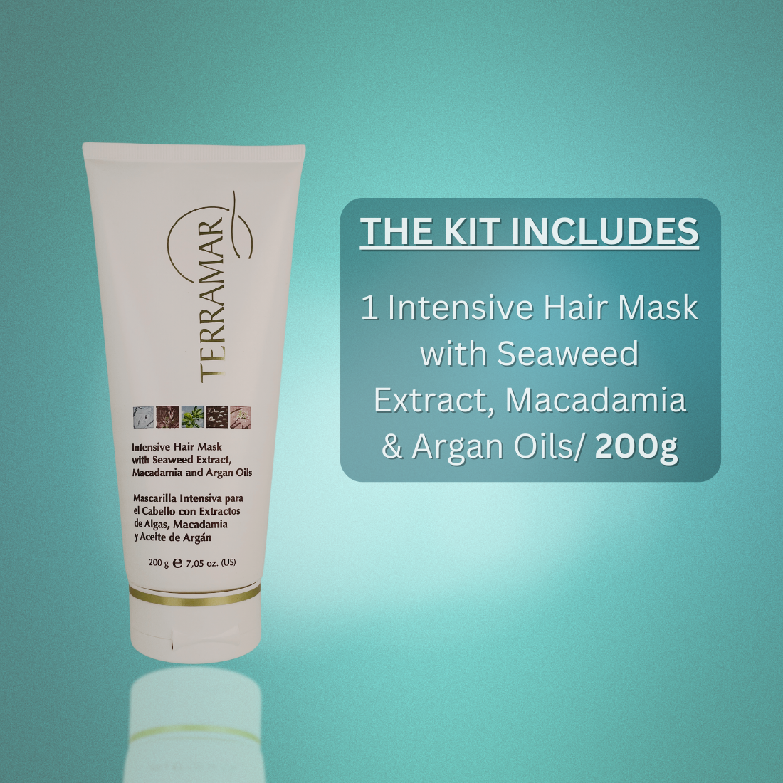 Terramar Hair Care Special Offer: Shampoo, Intensive Mask & Hair Oil with Argan